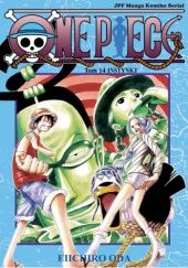 Okładka książki One Piece tom 14 - Instynkt Eiichiro Oda