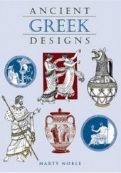 Okładka książki Ancient Greek Designs Marty Noble