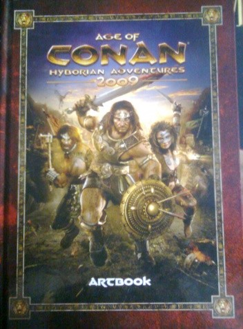 Okładka książki Age Of Conan Hyborian Adventures 2009 Artbook praca zbiorowa