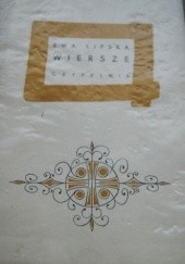 Okładka książki Wiersze Ewa Lipska