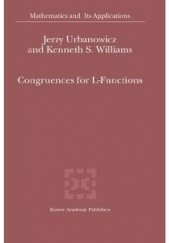 Okładka książki Congruences for L-Functions Jerzy Urbanowicz, Kenneth S. Williams