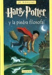 Okładka książki Harry Potter y la piedra filosofal J.K. Rowling
