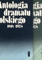 Okładka książki Antologia dramatu polskiego 1918-1978 Stanisław Marczak-Oborski