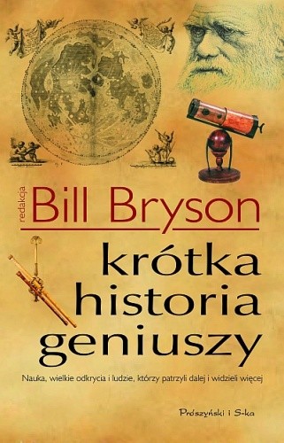 Okładka książki Krótka historia geniuszy Bill Bryson