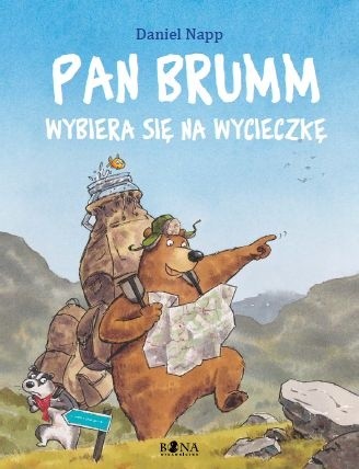 Okładka książki Pan Brumm wybiera się na wycieczkę Daniel Napp