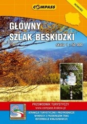 Okładka książki Główny Szlak Beskidzki 1:50 000 Przewodnik turystyczny Agata Kapłon