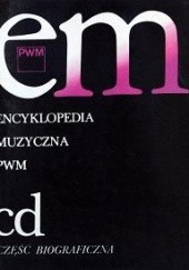 Okładka książki Encyklopedia muzyczna PWM, część biograficzna cd Elżbieta Dziębowska