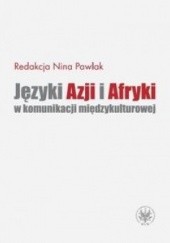 Okładka książki Języki Azji i Afryki w komunikacji międzykulturowej Nina Pawlak