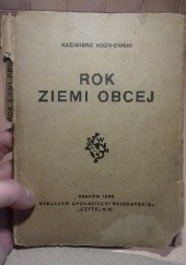 Okładka książki Rok ziemi obcej Kazimierz Koźniewski