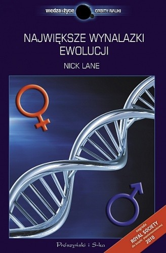 Okładka książki Największe wynalazki ewolucji Nick Lane