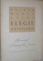 Okładka książki Elegie duinejskie Rainer Maria Rilke