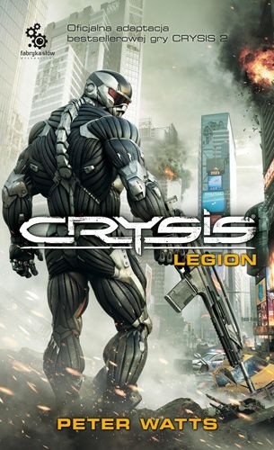 Okładki książek z serii Crysis