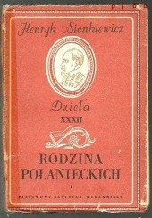 Okładka książki Rodzina Połanieckich tom 1 Henryk Sienkiewicz