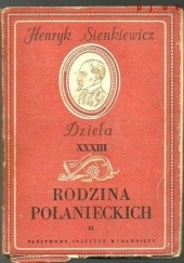 Okładka książki Rodzina Połanieckich tom 2 Henryk Sienkiewicz
