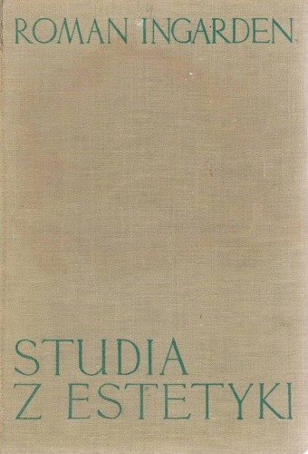 Okładka książki Studia z estetyki. Tom 2 Roman W. Ingarden
