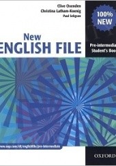 Okładka książki New English File Pre-Intermediate Christina Latham-Koenig, Clive Oxenden, Paul Seligson