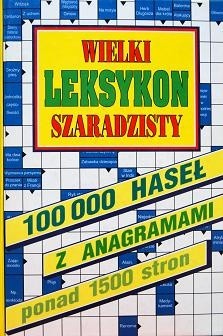 Okładka książki Wielki leksykon szaradzisty Włodzimierz Masłowski