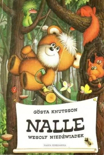 Okładki książek z cyklu Niedźwiadek Nalle