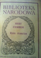 Okładka książki Wybór dramatów August Strindberg