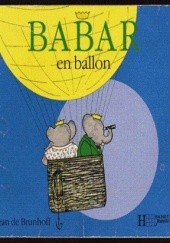Okładka książki Babar en ballon Jean de Brunhoff