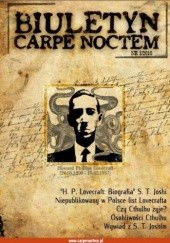 Okładka książki Biuletyn Carpe Noctem nr 1 (1/2010) Redakcja Biuletynu Carpe Noctem