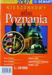 Okładka książki Kieszonkowy atlas Poznania praca zbiorowa