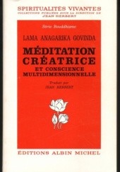Okładka książki Méditation créatrice et conscience multidimensionnelle Anagarika Brahmacari Govinda