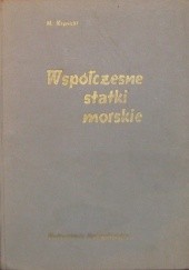 Okładka książki Współczesne statki morskie Marian Krynicki