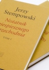 Okładka książki Notatnik niespiesznego przechodnia Jerzy Stempowski