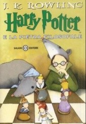 Okładka książki Harry Potter e la Pietra Filosofale J.K. Rowling