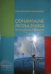 Okładka książki Odnawialne Źródła Energii Przykłady Obliczeniowe Ewa Klugmann-Radziemska