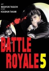 Okładka książki Battle Royale 5 Masayuki Taguchi, Koushun Takami