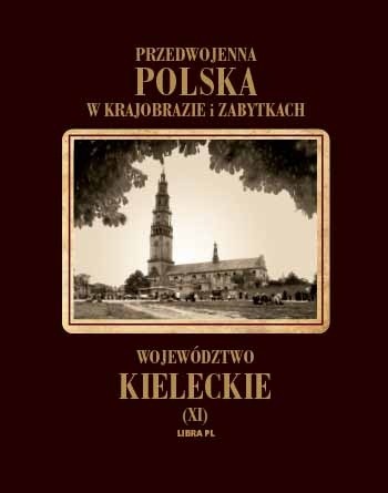 Okładki książek z serii Przedwojenna Polska w krajobrazie i zabytkach