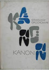 Okładka książki Kanon Stanisław Grochowiak
