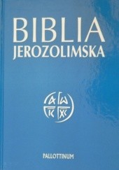 Okładka książki Biblia Jerozolimska autor nieznany