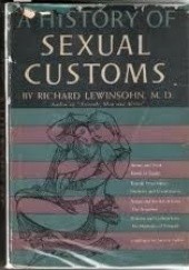 Okładka książki A History of Sexual Customs Richard Lewinsohn