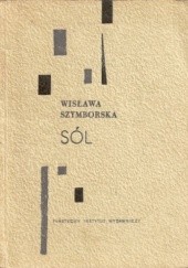 Okładka książki Sól Wisława Szymborska
