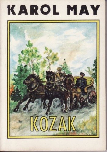 Okładki książek z cyklu Kozak i łowca soboli