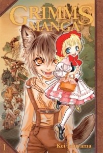 Okładki książek z cyklu Grimms Manga