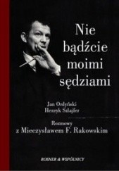 Okładka książki Nie bądźcie moimi sędziami Jan Ordyński, Henryk Szlufer