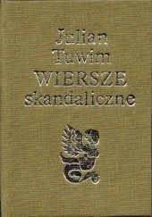 Okładka książki Wiersze Skandaliczne Julian Tuwim