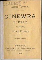Okładka książki Ginewra. Poemat