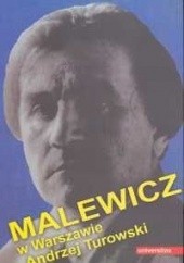 Okładka książki Malewicz w Warszawie Andrzej Turowski