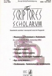 Okładka książki Scriptores Scholarum 22 Antoni Leśniak, praca zbiorowa