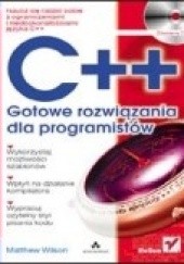 Okładka książki Język C++. Gotowe rozwiązania dla programistów Matthew Wilson