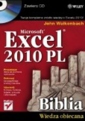 Okładka książki Excel 2010 PL. Biblia John Walkenbach