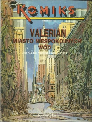 Okładki książek z cyklu Valerian