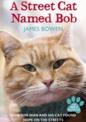 Okładka książki A street cat named Bob James Bowen