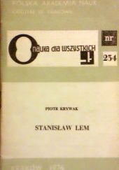 Okładka książki Stanisław Lem Piotr Krywak