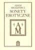 Okładka książki Sonety Erotyczne Adam Mickiewicz